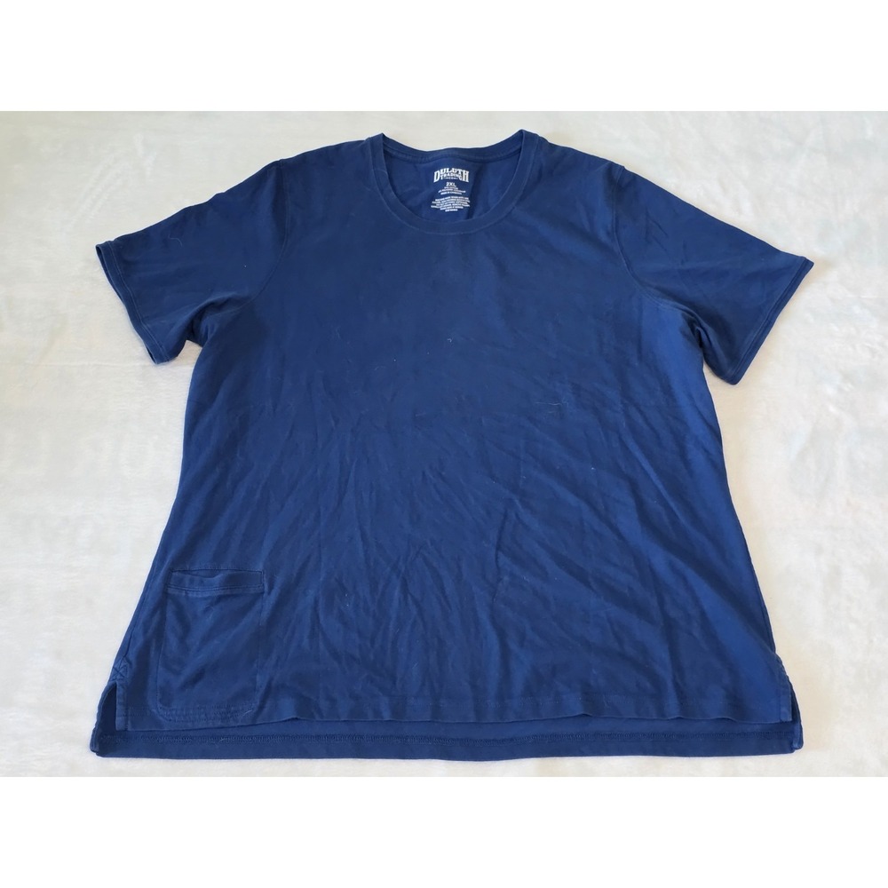 Duluth trading co womens size 2XL navy blue armachillo cooling short sleeve tee